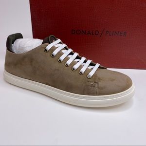 Donald J Pliner Mens Pierce Suede Sneakers Sz 9.5